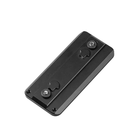 FANAUE Keymod Rail Tripod Plate Adapter Mount with Safety Stop Screws,for Tripod Ball Head Ballhead,Compatible Arca Swiss RRS Dovetail（80mm）