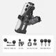 FANAUE CPC-05T6F Kit Motorcycle Phone Mount With 1 inch Ball