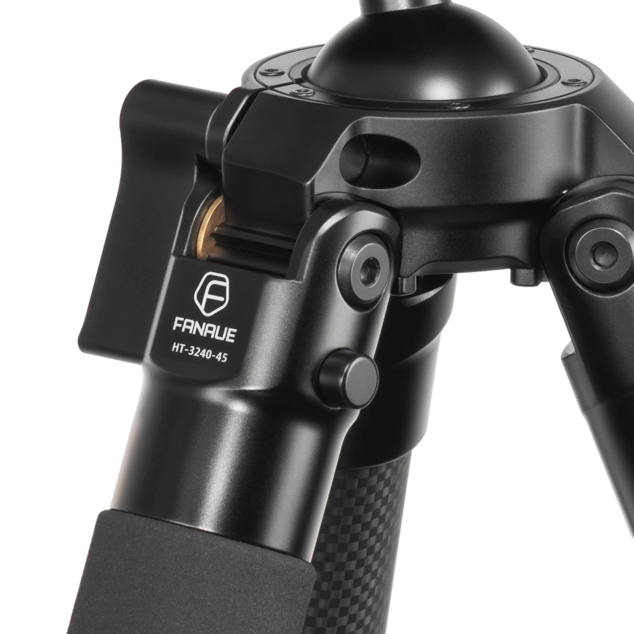 FANAUE HT-3240-45, 67.08" Carbon Fiber Tripod For Hunting Shooting Photography(4 section,Load:20kg)