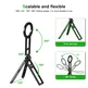 FANAUE MT-03Magnetic Pocket Phone Tripod Foldable Compatible with Magsafe iPhone Plus Pro Max Series, Magnetic Phone Holder for 4.5-7.5" phone