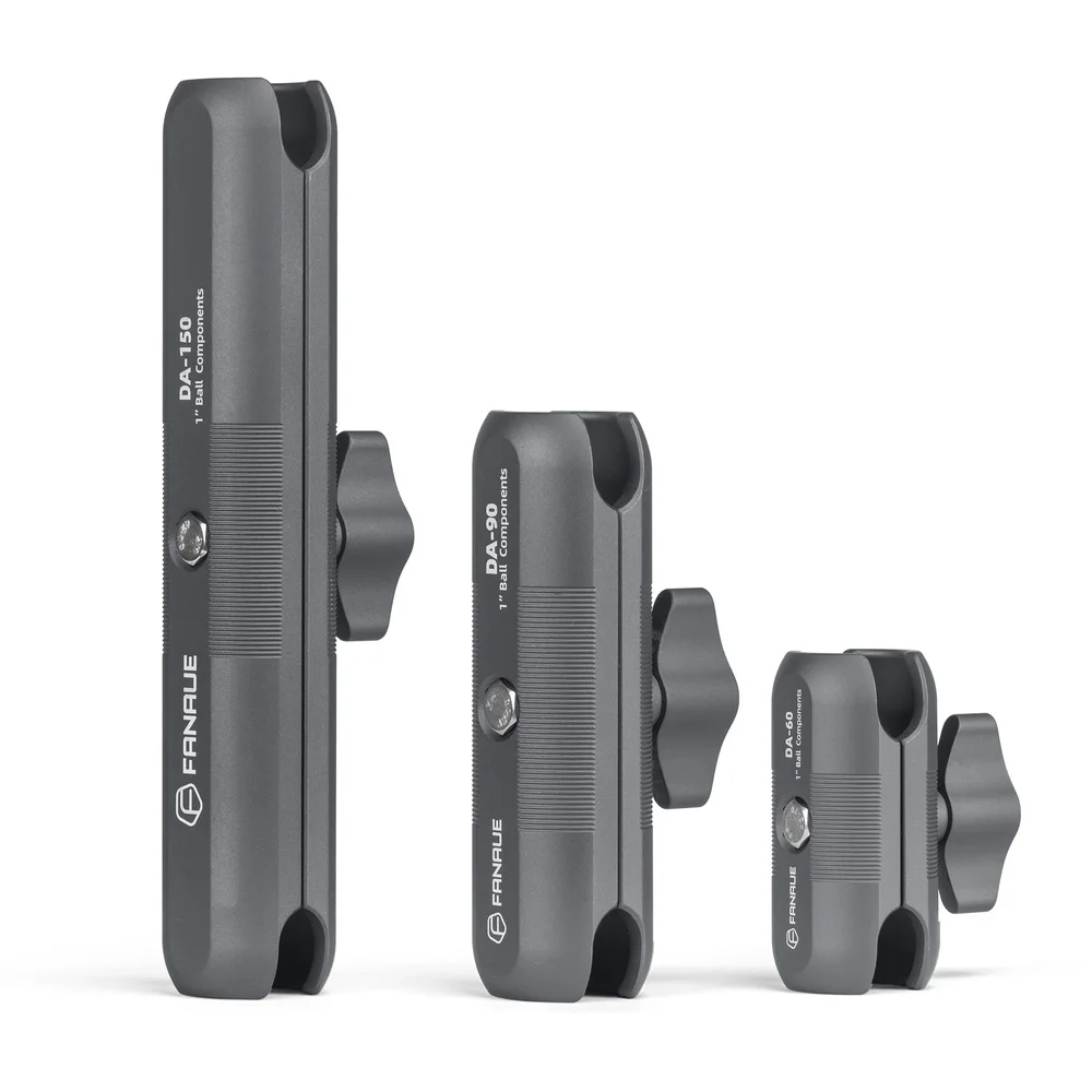 FANAUE Aluminum Alloy Double Socket Arm Compatible With 1 inch Ball(60mm/90mm/150mm))_main