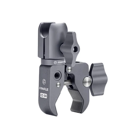 FANAUE Single Socket Arm with Handlebar Base Mount Strong Rod Clamp Compatible with RAM Mounts 1 Inch Ball (Anti-theft version available)