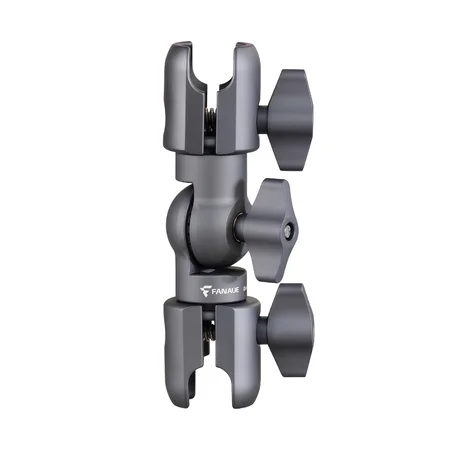 FANAUE DA-120PRO Double Socket Swivel Arm Compatible with 1 Inches/B Size /25mm Ball Mounts Accessories, Powerful Clamp Compatible with RAM Mount