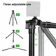 FANAUE HTA-3230-45 Aluminum Alloy Tripod with Saddle Mount for Shooting Hunting(69.7")
