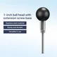 FANAUE M5L Ball Assembly with M5 X 0.8 Threaded Post,DA-60 DA-90 Double Socket Arm Screw Replacement Assemblies