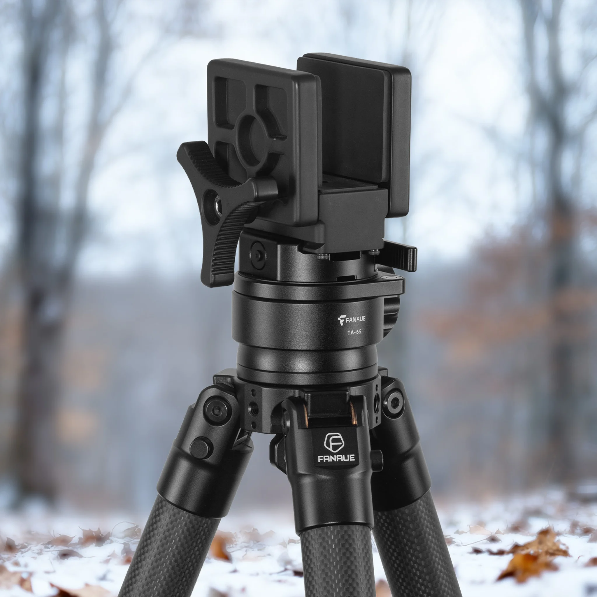 FANAUE TA-65T Ball Head with Bubble Level Compatible With ARCA Standard for Camera Shooting & Hunting