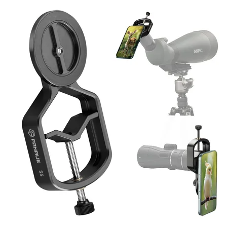 Magnetic Universal Spotting Scope Phone Adapter, Fits 2.16" Eyepiece Max（Only Available for iPhone）