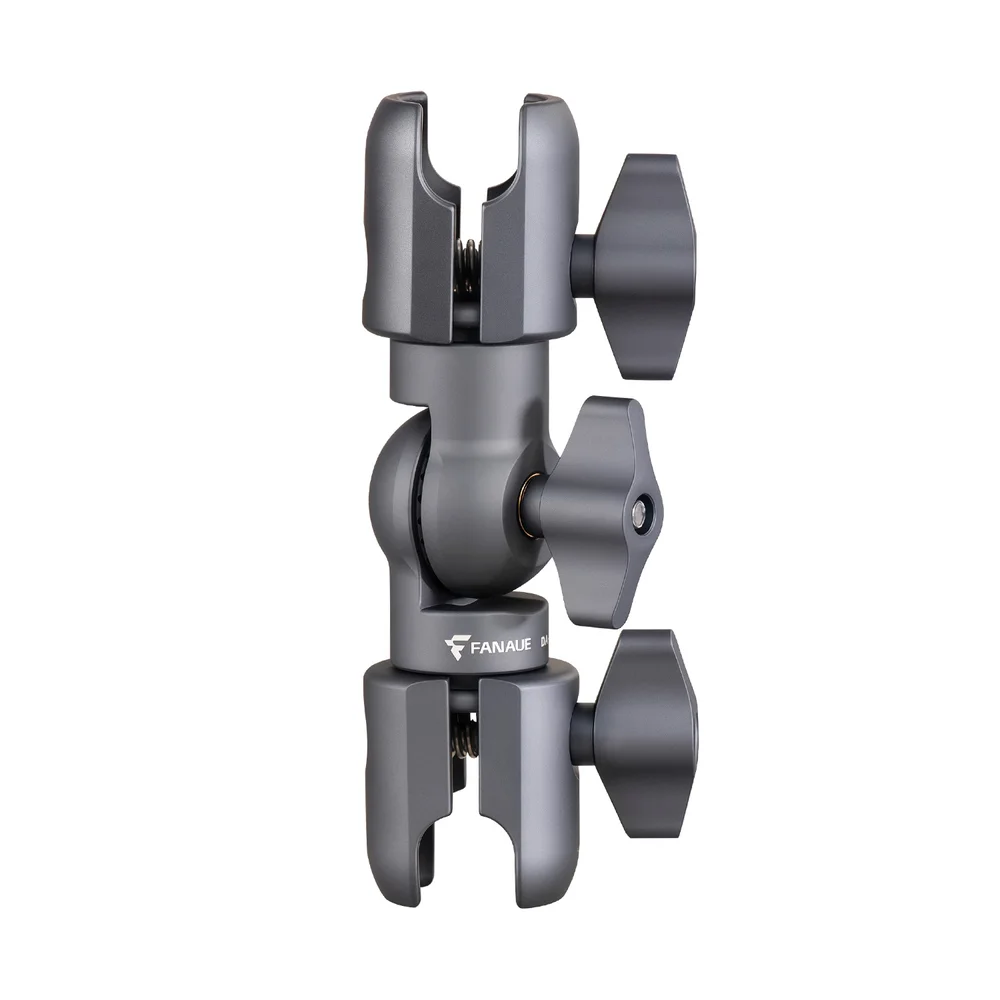 FANAUE DA-120PRO Double Socket Swivel Arm Compatible with 1 Inches/B Size /25mm Ball Mounts Accessories, Powerful Clamp Compatible with RAM Mount_main