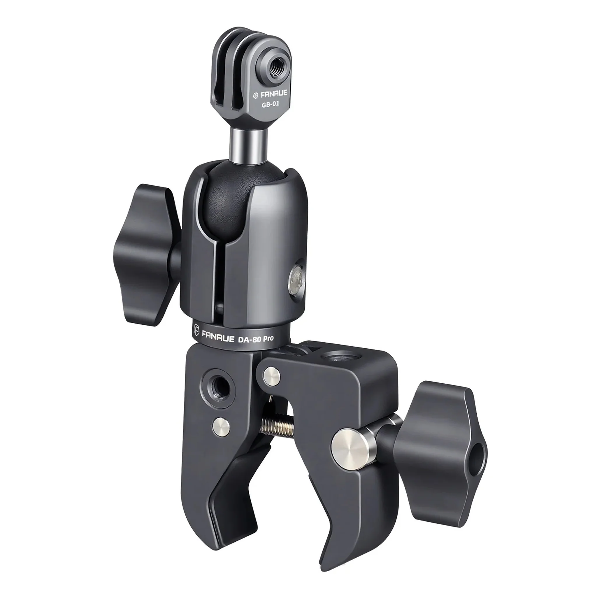 FANAUE GB-01TP(CC-04) Action Camera Mount with Super Crab Shaped Clamp