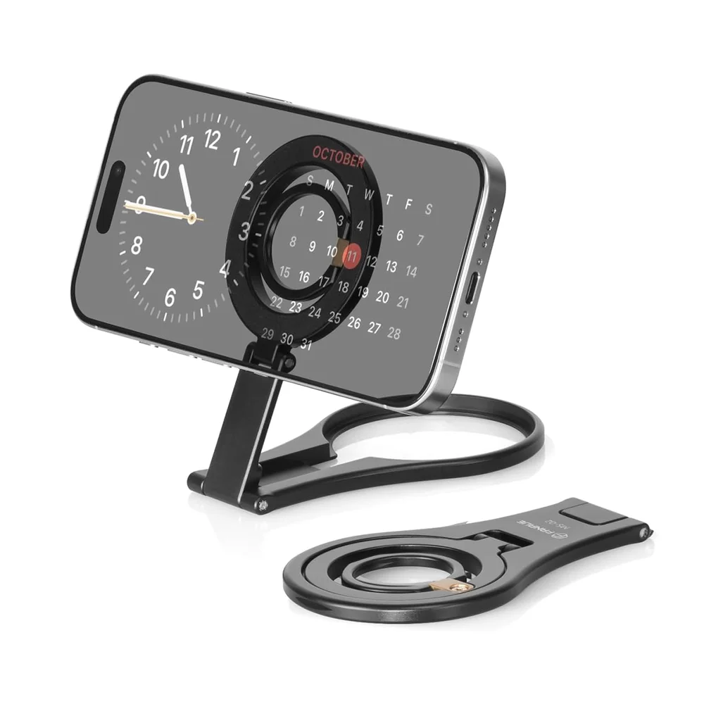 FANAUE MS-02 Cell Phone Stand Holder,Desk Foldable Magnetic Phone Ring Grip_main