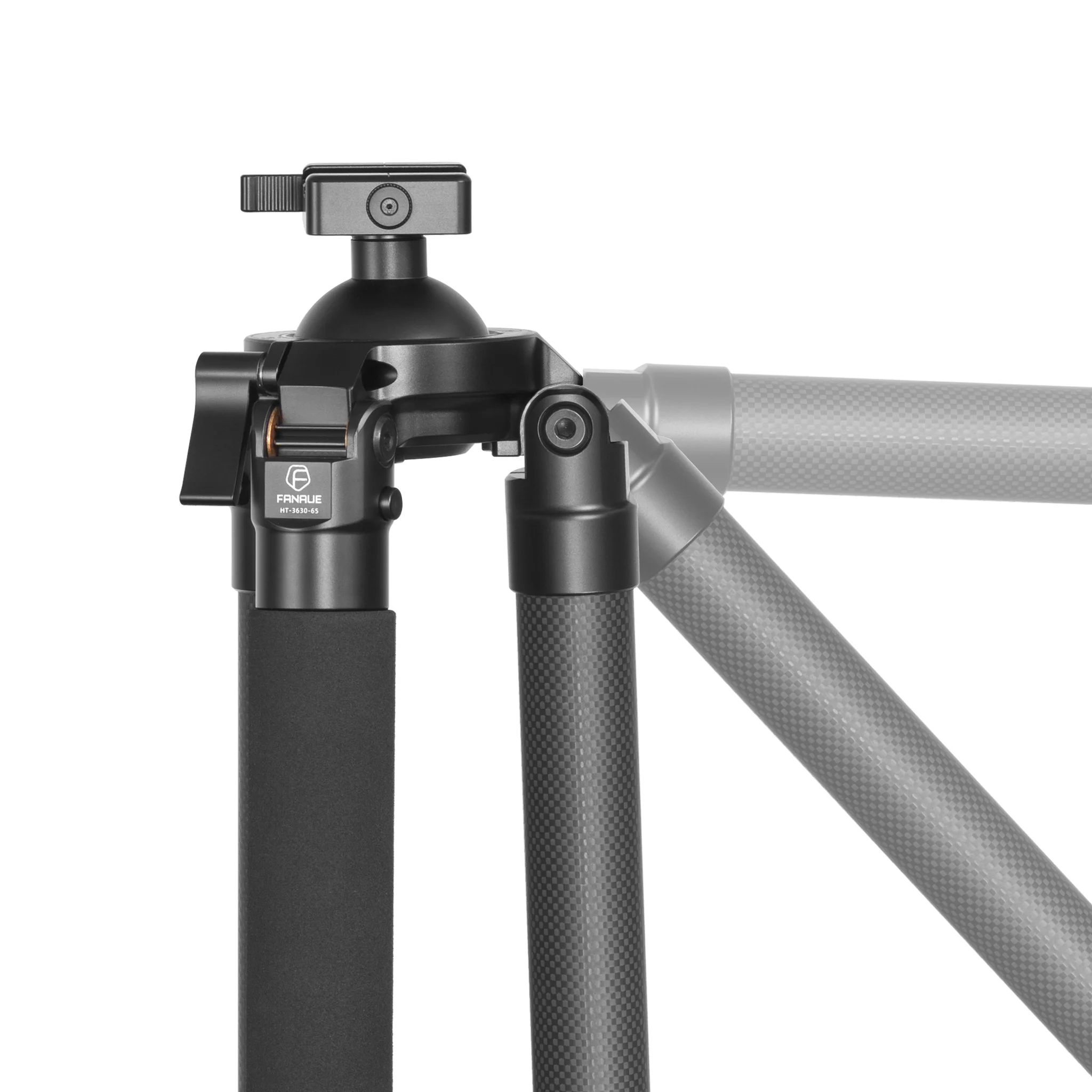 FANAUE HT-3630-65 66.14" Carbon Fiber Tripod For Hunting Shooting with 65mm ballhead,3 section