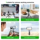 FANAUE MT-03Magnetic Pocket Phone Tripod Foldable Compatible with Magsafe iPhone Plus Pro Max Series, Magnetic Phone Holder for 4.5-7.5" phone