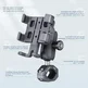 ANAUE Motorcycle Phone Mount Adapter with Shock Absorption Anti-Theft Function