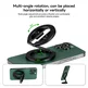 FANAUE MS-05 Magnetic Golf Cart Phone Holde,Dual Sided Magnetic Ring Stand for iPhone