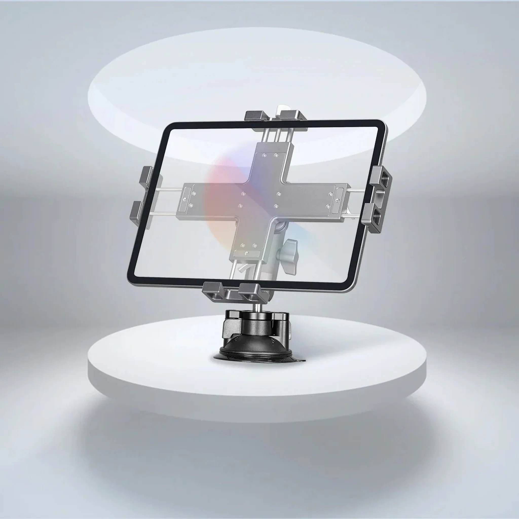 FANAUE PD-02 Lightweight Design 360 Rotatable Tablet Holder for Car（8-12.9"）