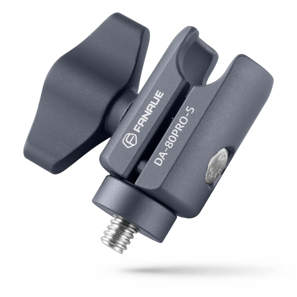 FANAUE Single Socket Arm with 1/4"-20 Thread,Compatible with 17mm(0.66inch) ball,Fits Bicycle, Motorcycle_main